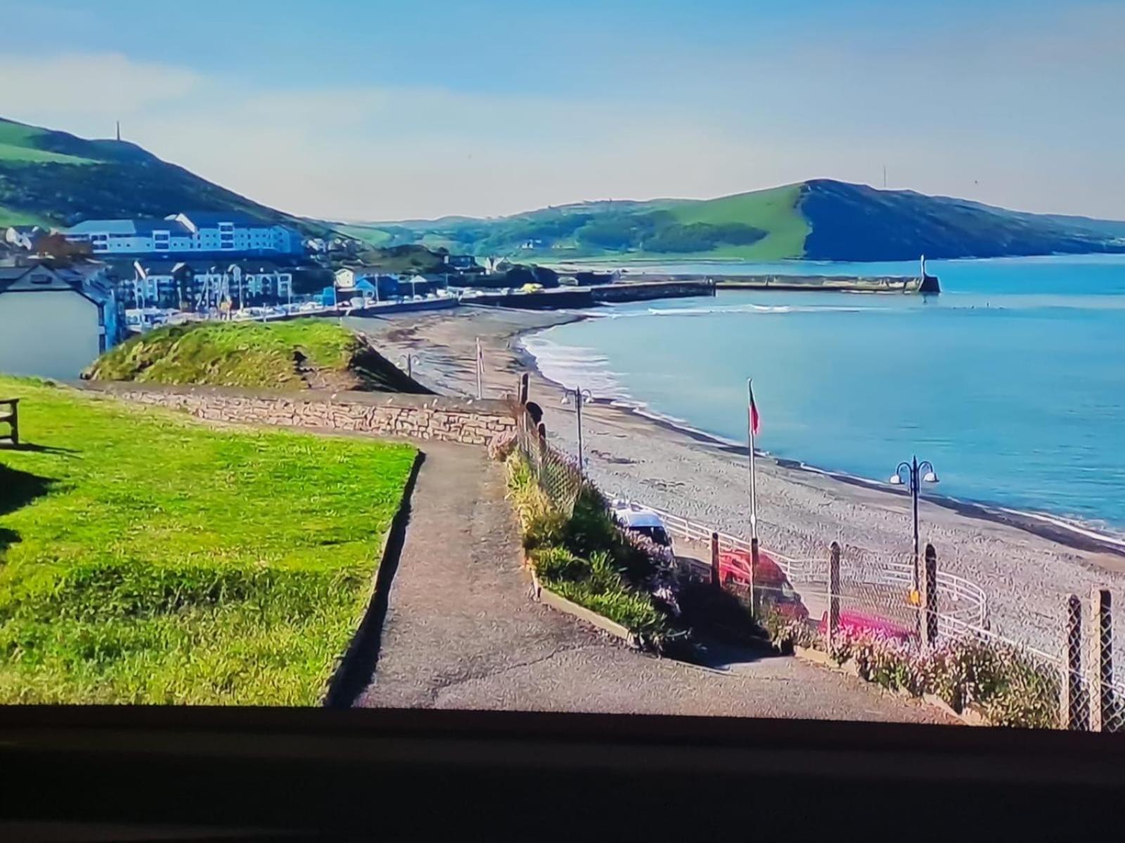 Haven On The Hill 2 Bed Caravan With Town Views Of Aberystwyth F7 Exteriör bild