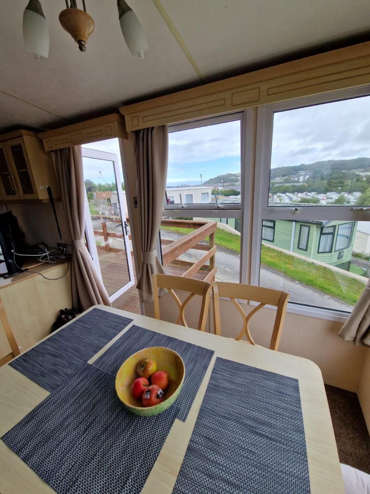 Haven On The Hill 2 Bed Caravan With Town Views Of Aberystwyth F7 Exteriör bild