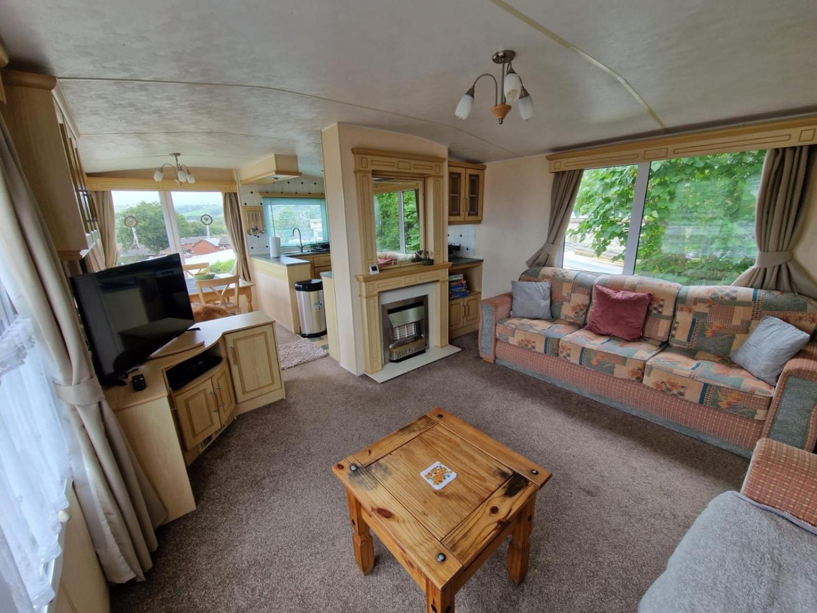 Haven On The Hill 2 Bed Caravan With Town Views Of Aberystwyth F7 Exteriör bild