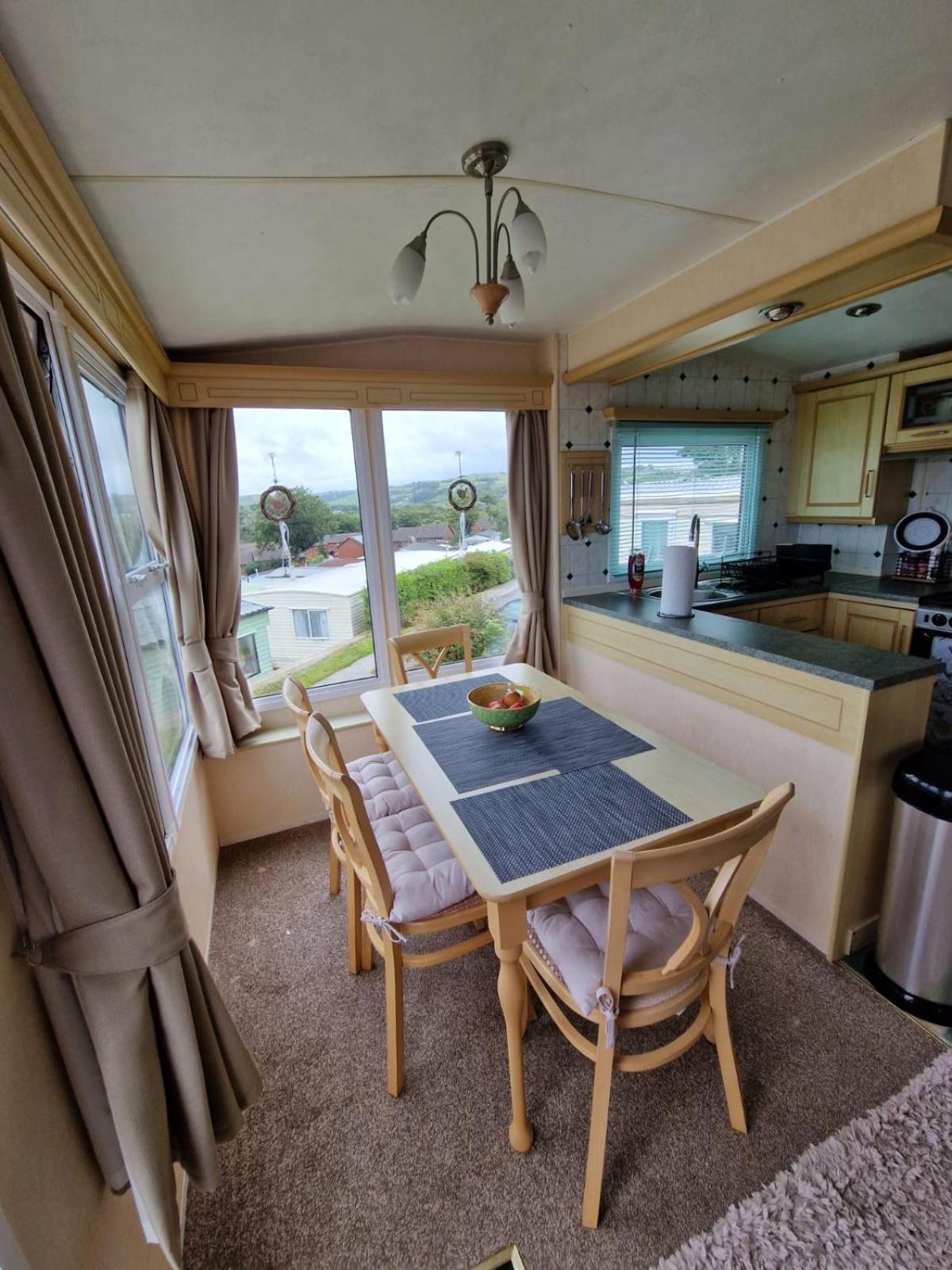 Haven On The Hill 2 Bed Caravan With Town Views Of Aberystwyth F7 Exteriör bild