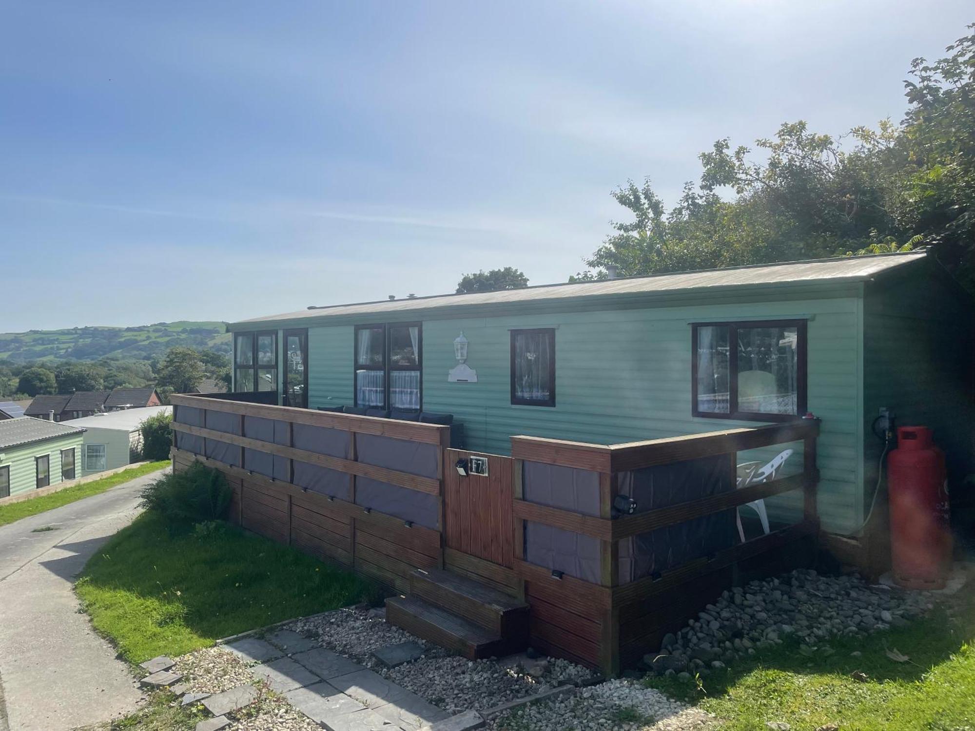 Haven On The Hill 2 Bed Caravan With Town Views Of Aberystwyth F7 Exteriör bild