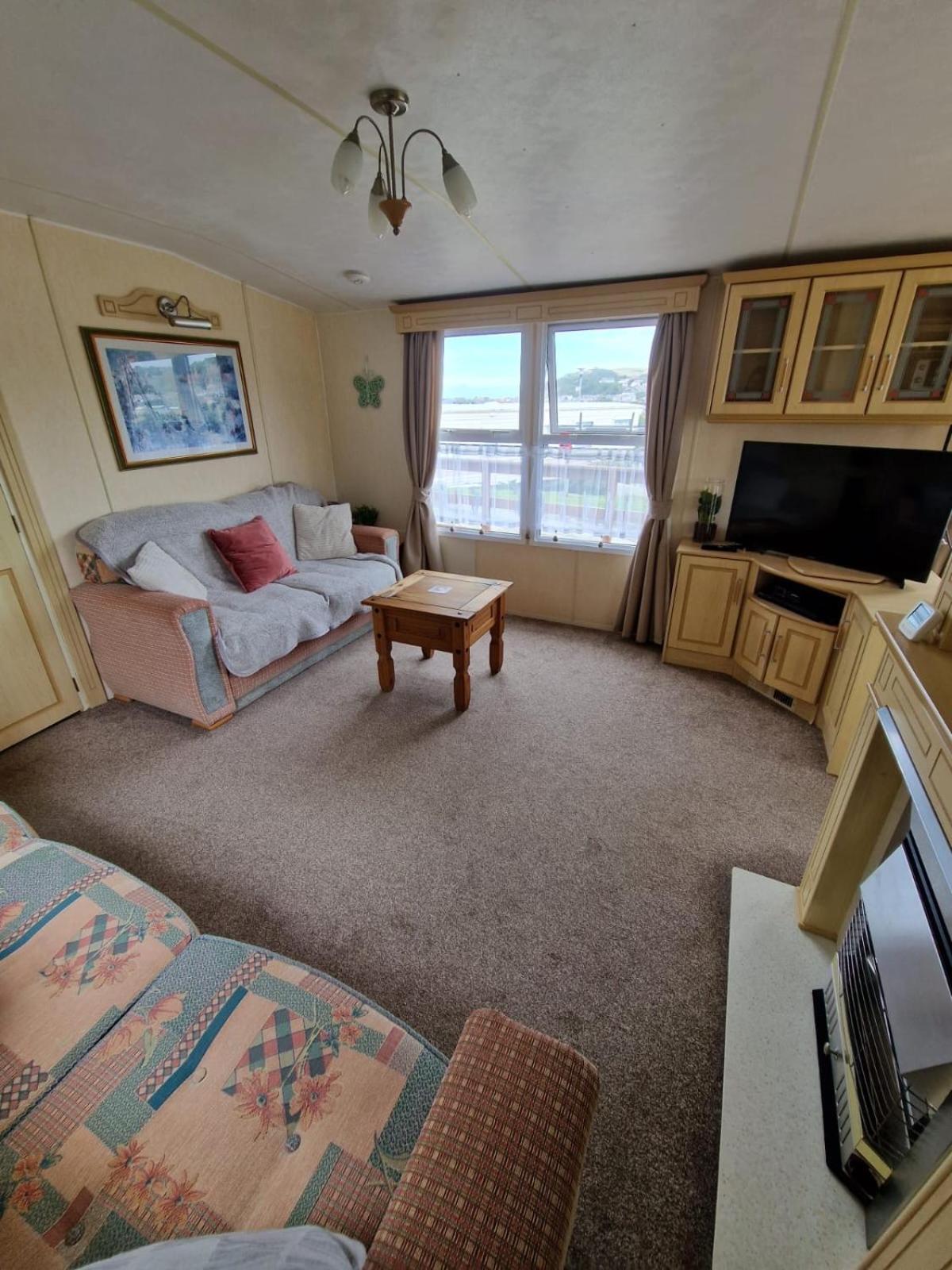 Haven On The Hill 2 Bed Caravan With Town Views Of Aberystwyth F7 Exteriör bild