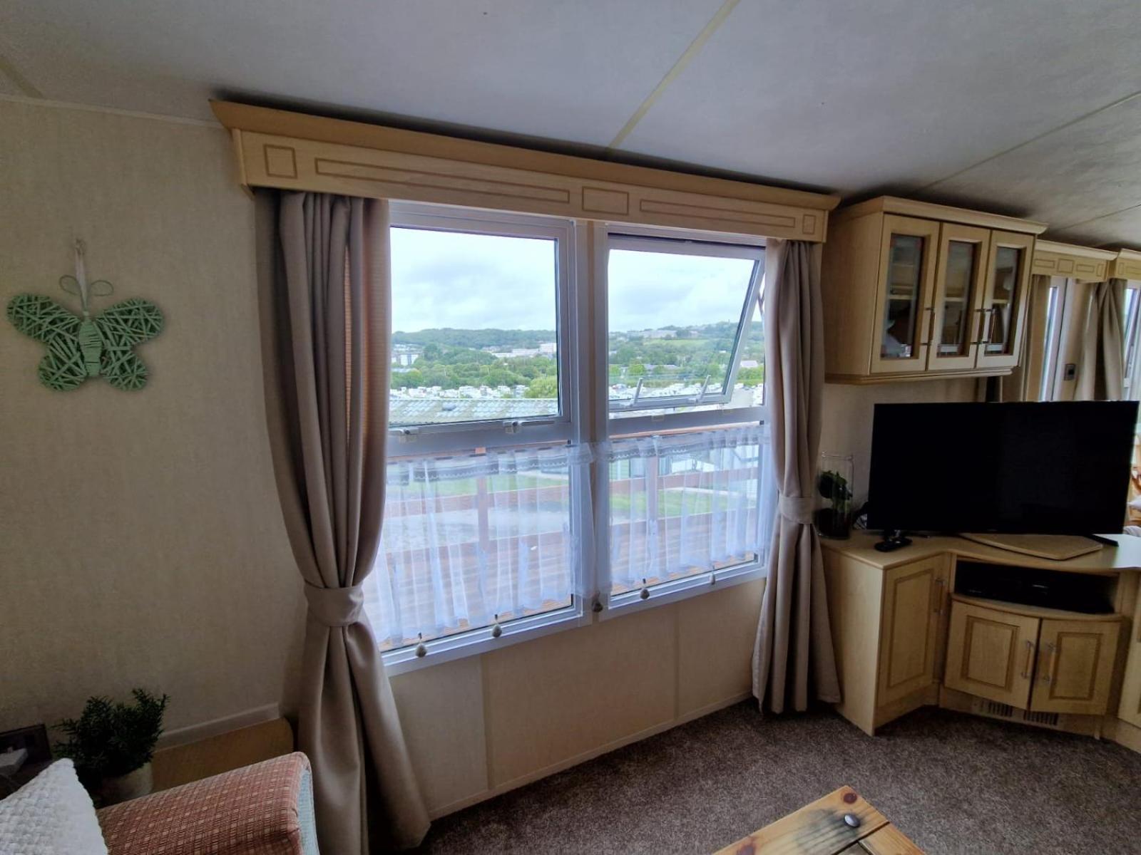 Haven On The Hill 2 Bed Caravan With Town Views Of Aberystwyth F7 Exteriör bild